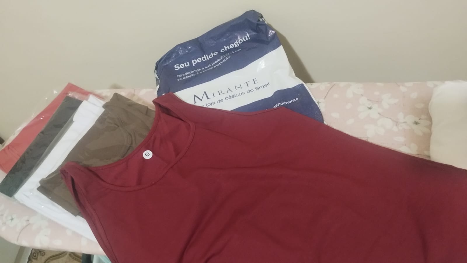Foto enviada pelo cliente