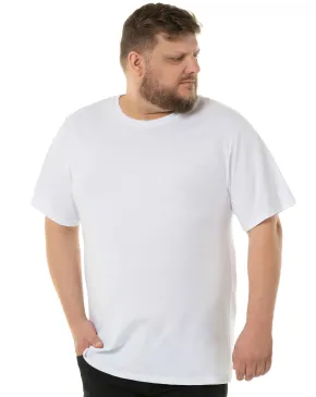 Kit 3 Camisetas Masculinas Plus Size de Algodão 12