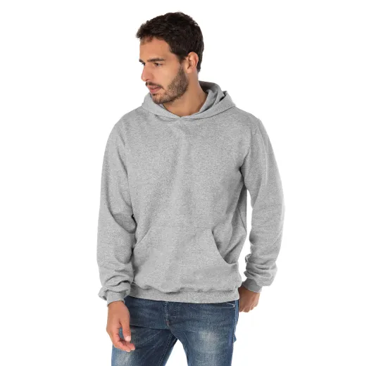 Conjunto Moletom Masculino com Capuz Cinza Mescla 02