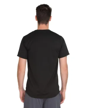 Camiseta Dry Fit Preta Proteção UV 30+