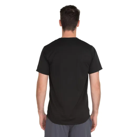 Camiseta Dry Fit Preta Proteção UV 30+