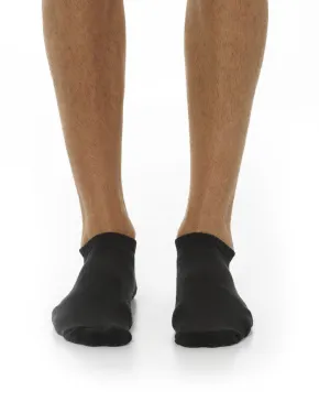 Kit 3 Meias Cano Curto Masculinas Pretas