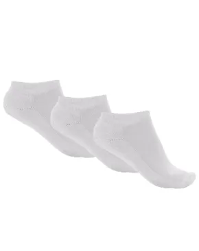 Kit 3 Meias Cano Curto Masculinas Brancas