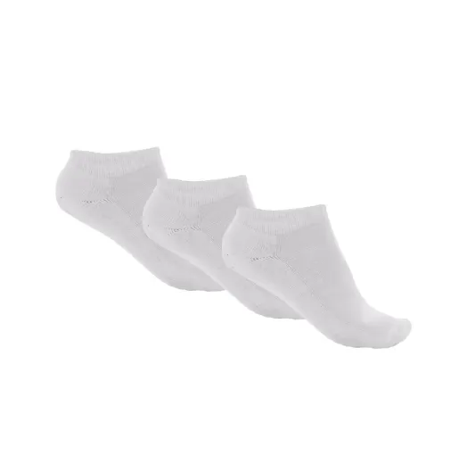 Kit 3 Meias Cano Curto Masculinas Brancas