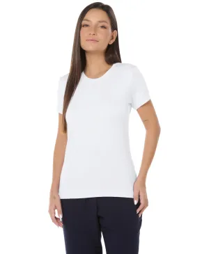 Camiseta Tech Modal Feminina Branca