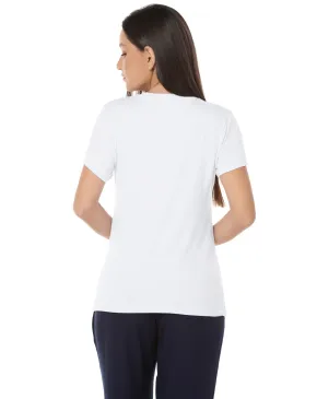 Camiseta Tech Modal Feminina Branca