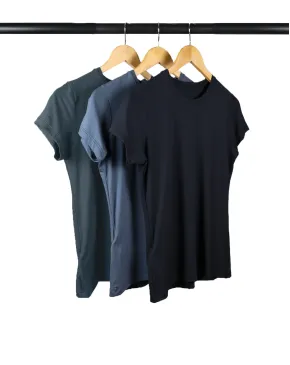 Kit 3 Camisetas Tech Modal Femininas 1