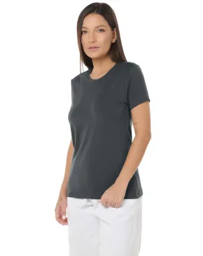 Camiseta Tech Modal Feminina Grafite