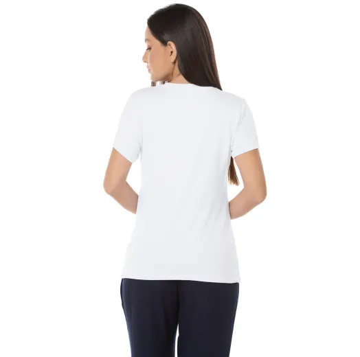 Camiseta Tech Modal Feminina Branca