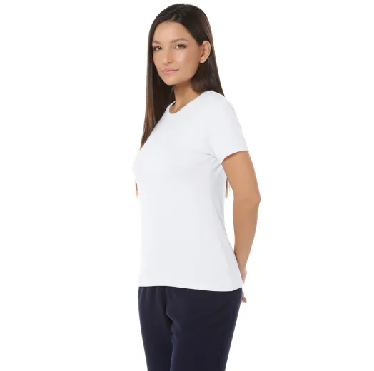 Camiseta Tech Modal Feminina Branca