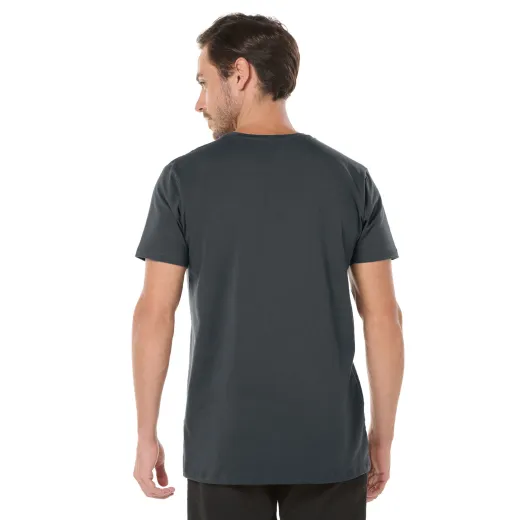 Camiseta Tech Modal Masculina Grafite