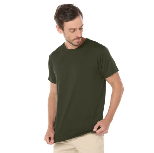 Kit 5 Camisetas Tech Modal Masculinas 04