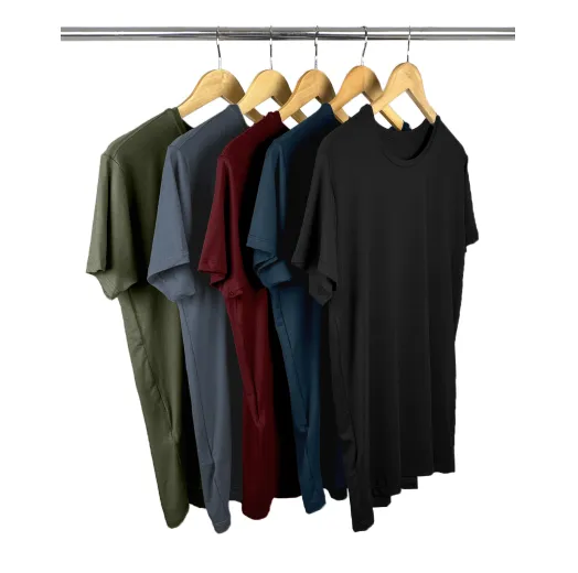 Kit 5 Camisetas Tech Modal Masculinas 01