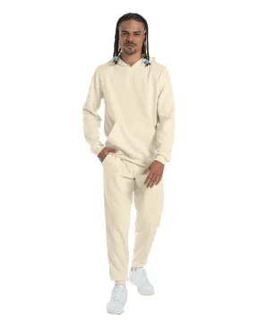 Conjunto Moletom Masculino com Capuz Areia 03