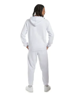 Conjunto Moletom Masculino com Capuz Branco 05