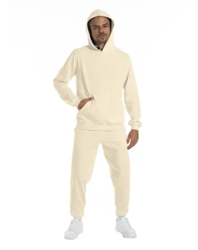 Conjunto Moletom Masculino com Capuz Areia 03