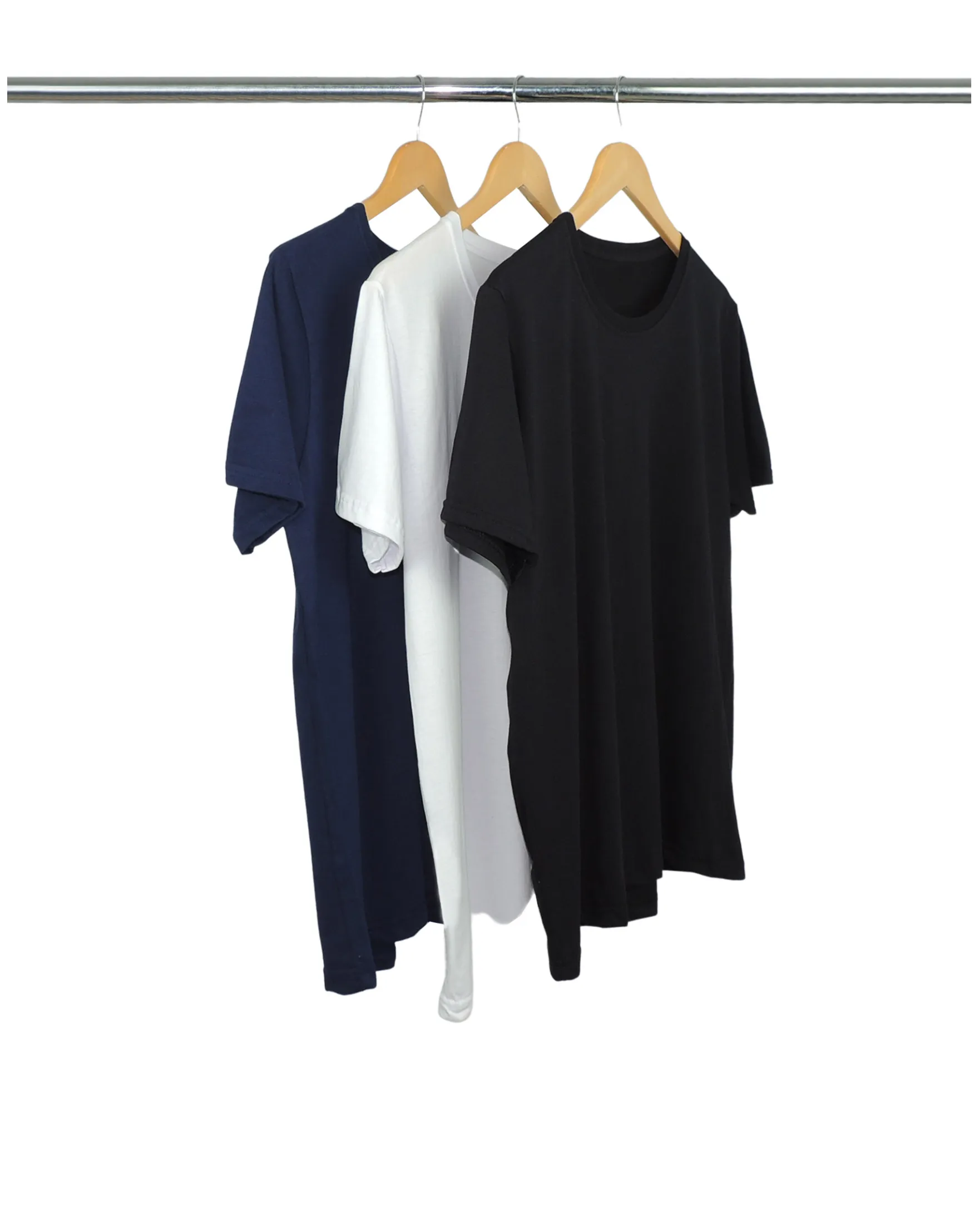 Kit 3 Camisetas Masculinas de Algodão Premium 2