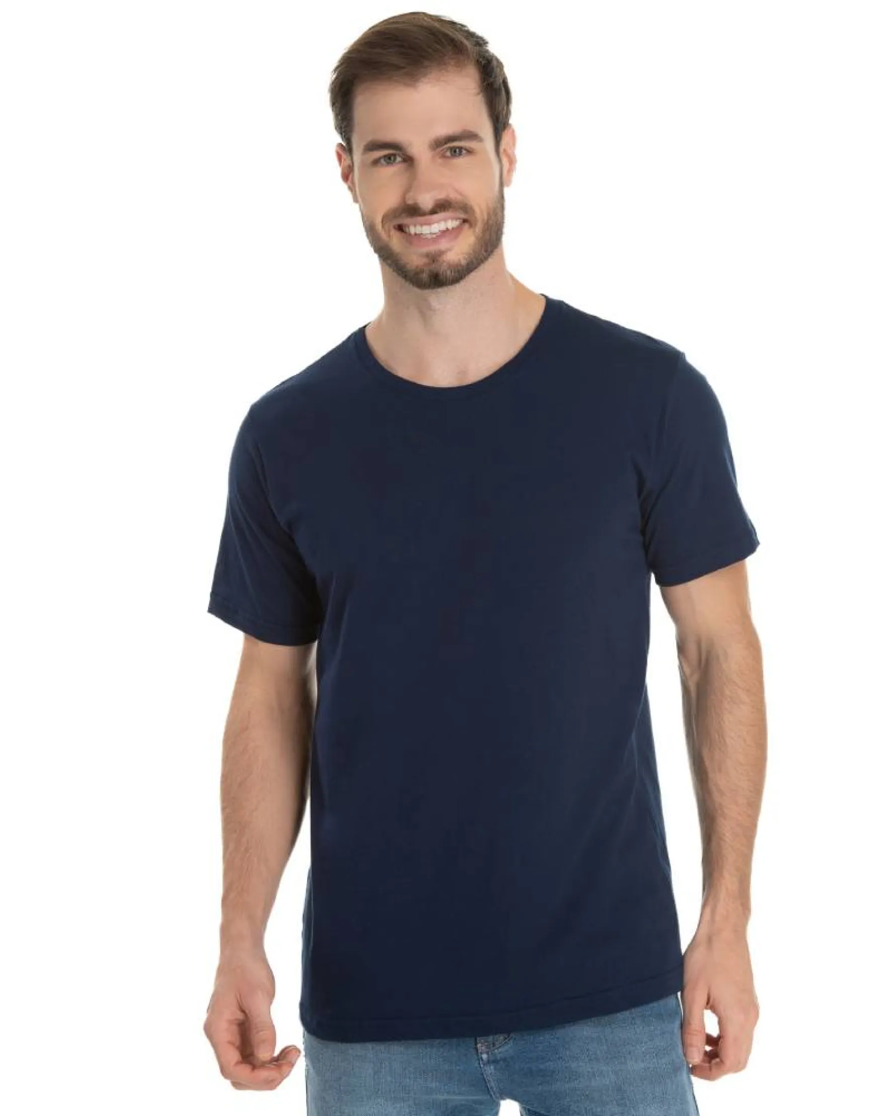 Kit 5 Camisetas Masculinas de Algodão Premium 17