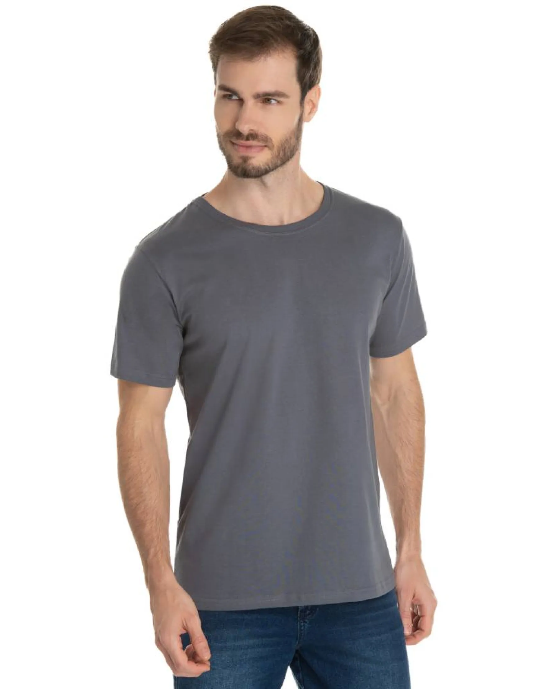 Kit 3 Camisetas Masculinas de Algodão Premium 05