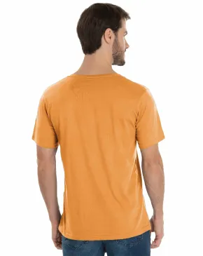Camiseta de Algodão Premium Mostarda