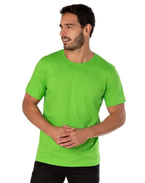 Camiseta de Algodão Premium Verde Limão