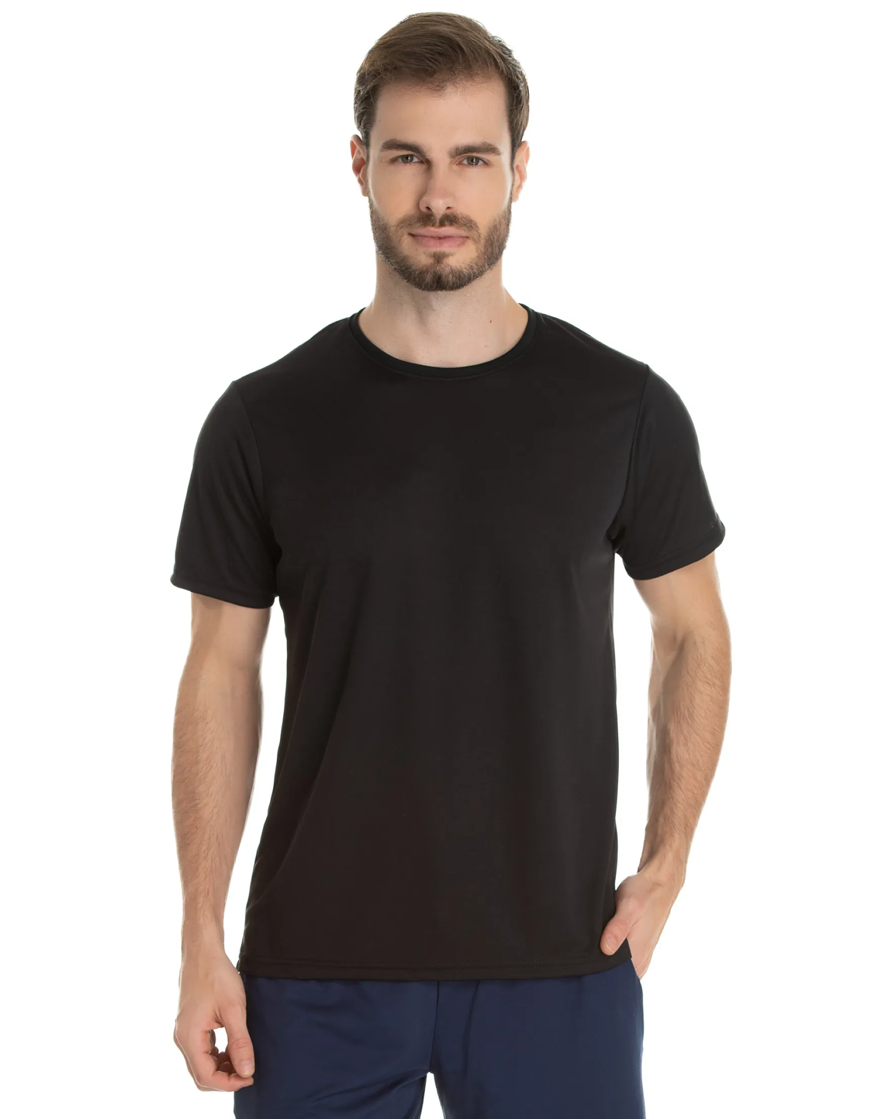 Kit 5 Camisetas Masculinas Dry Fit Proteção UV 30+ 11