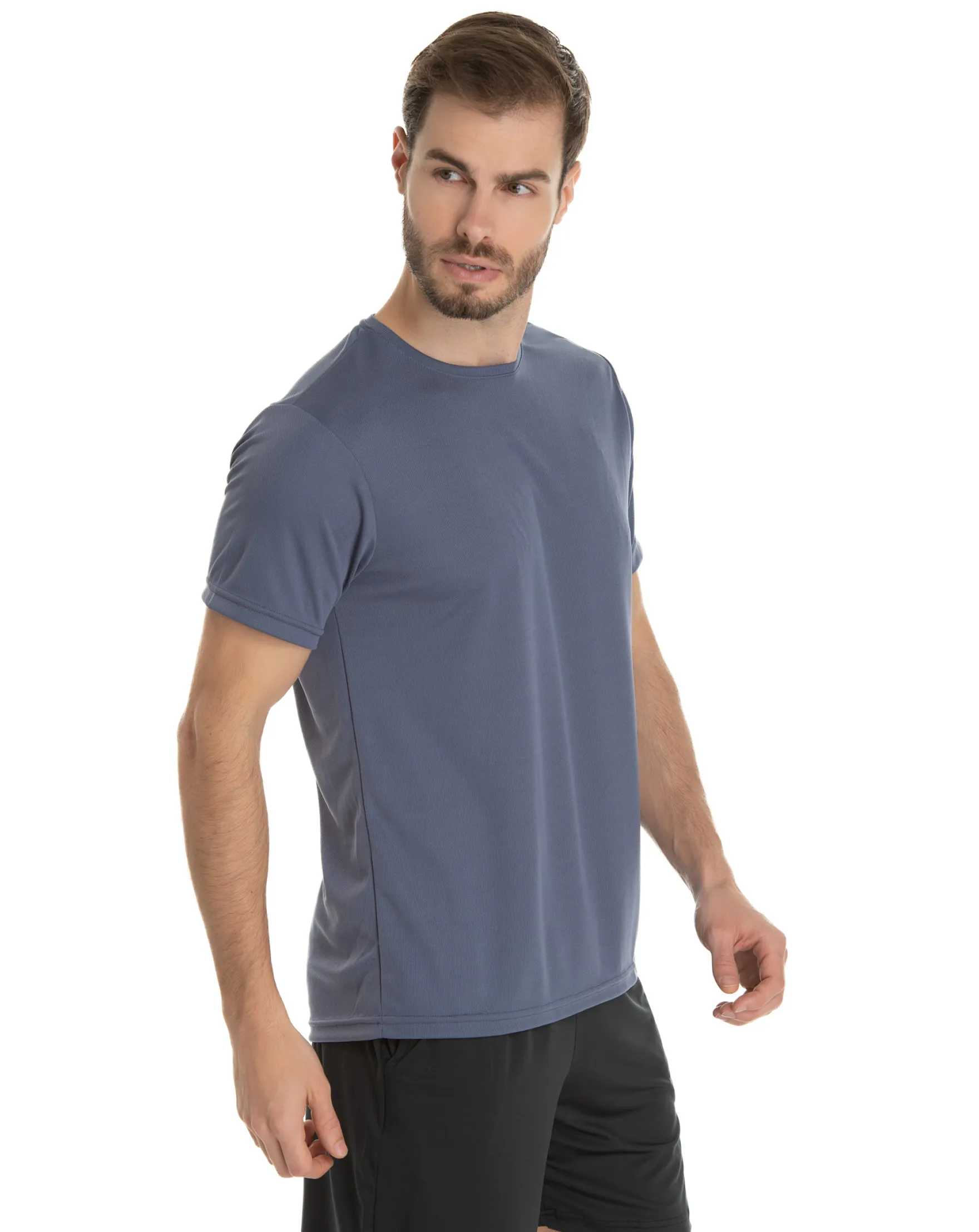 Kit 5 Camisetas Masculinas Dry Fit Proteção UV 30+ 15