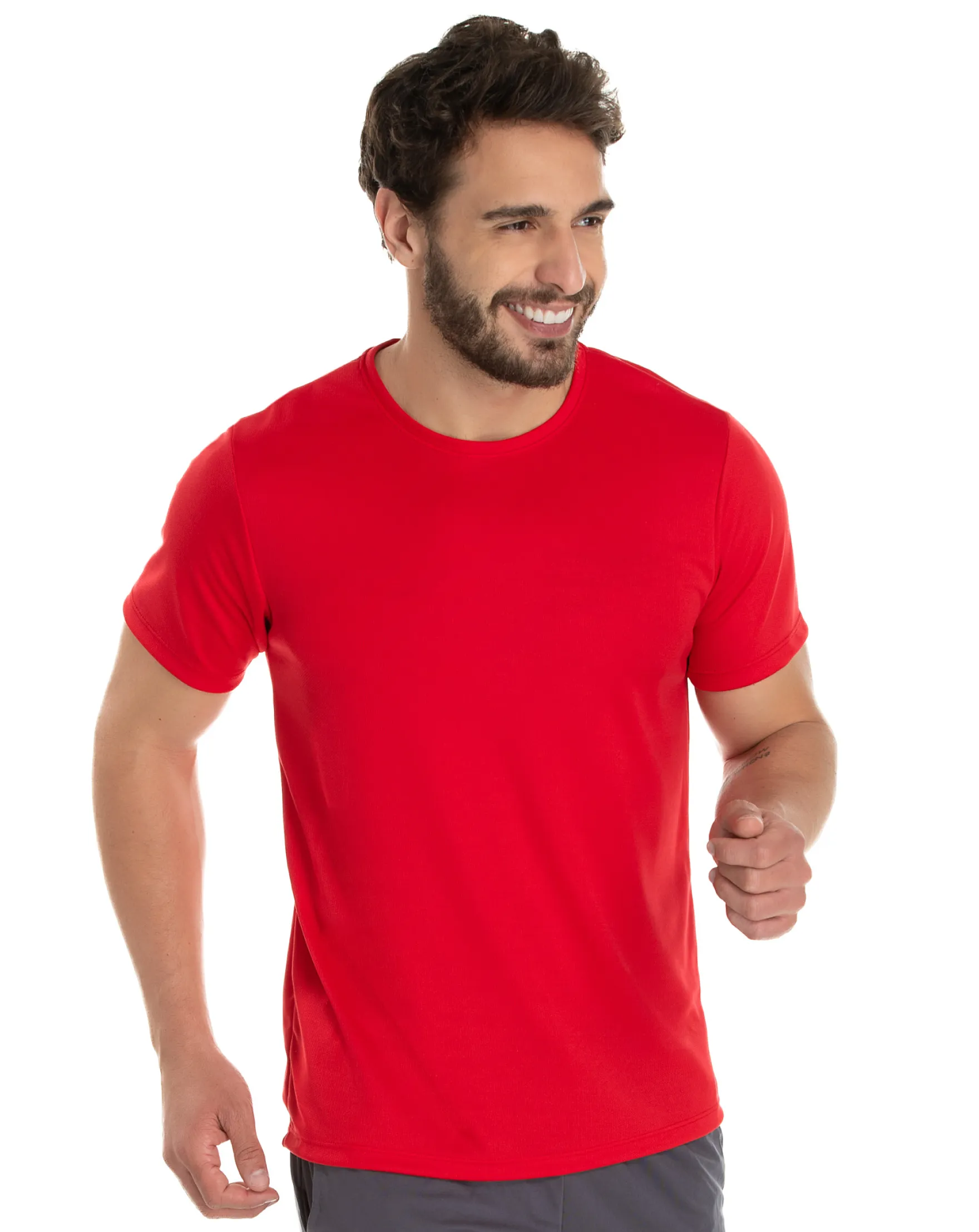 Kit 5 Camisetas Masculinas Dry Fit Proteção UV 30+ 15
