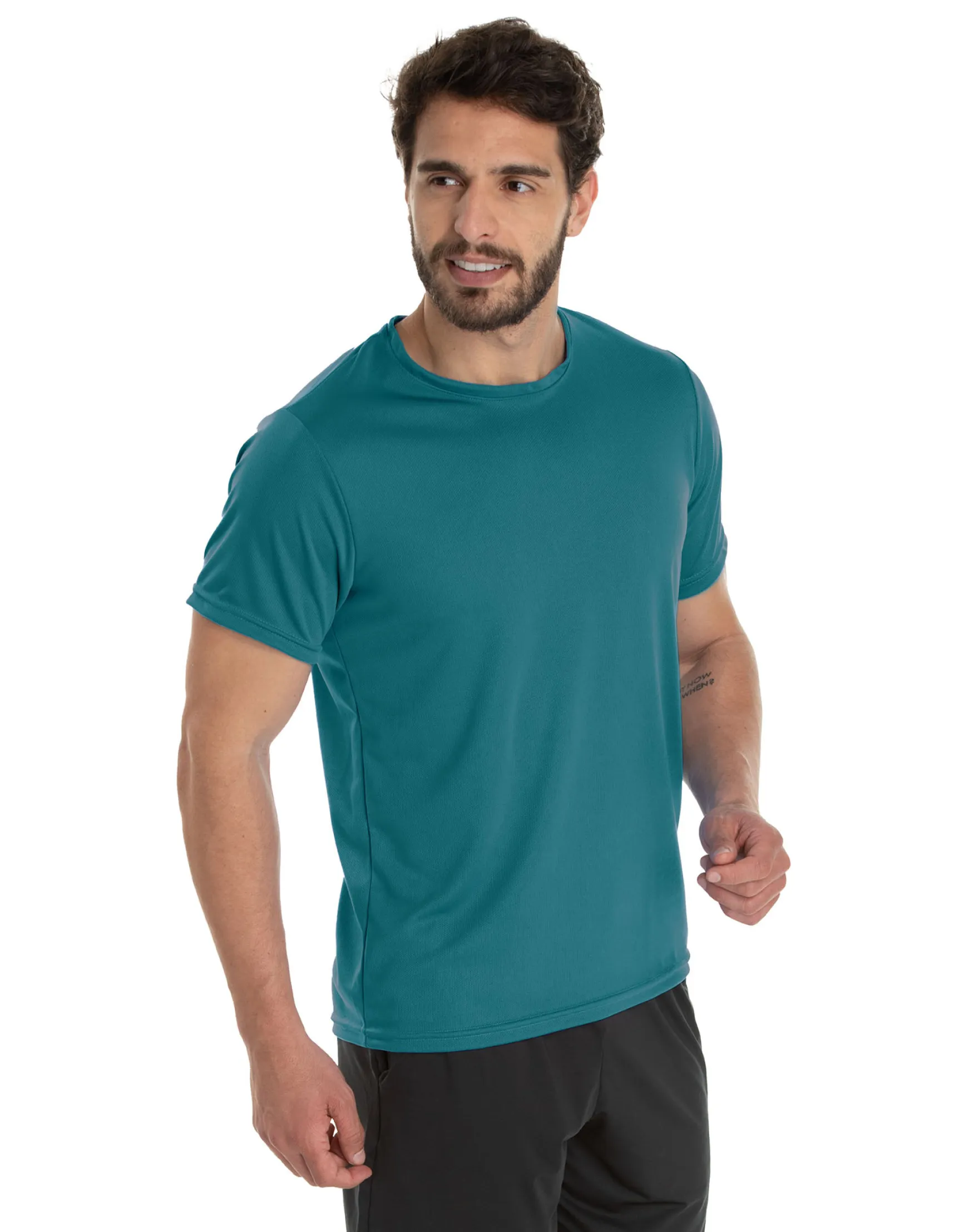 Camiseta Dry Fit Verde Imperial Proteção UV 30+
