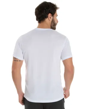 Kit 3 Camisetas Masculinas Dry Fit Branca Proteção UV 30+