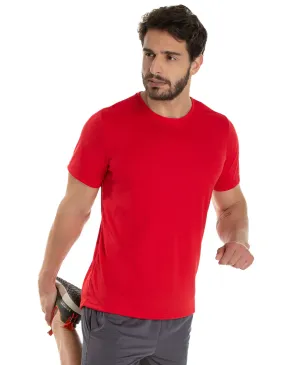 KIT 5 Camisetas Dry Fit Vermelhas Proteção UV 30+