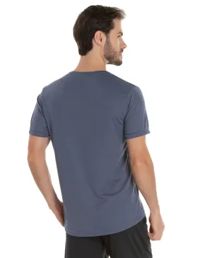 Camiseta Dry Fit Cinza Titanium Proteção UV 30+