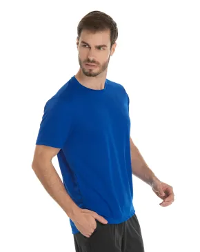 Camiseta Dry Fit Azul Royal Proteção UV 30+