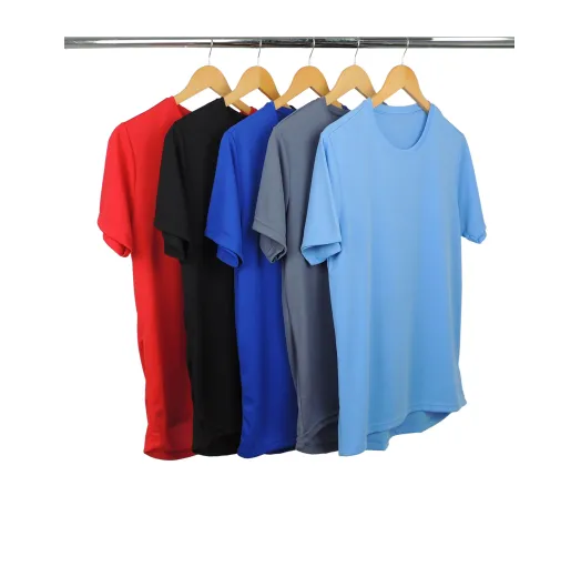 Kit 5 Camisetas Masculinas Dry Fit Proteção UV 30+ 15