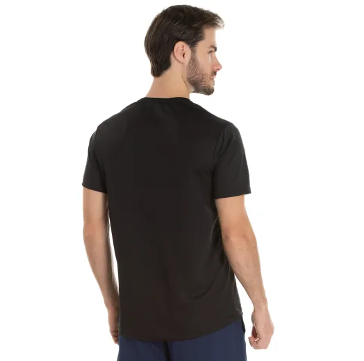 Kit 3 Camisetas Masculinas Dry Fit Preta Proteção UV 30+