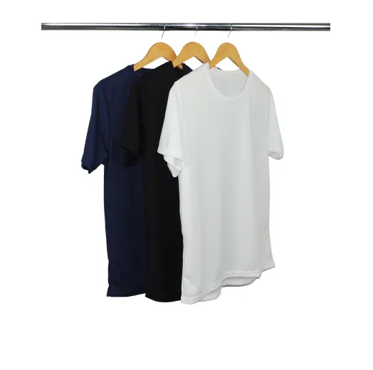 Kit 3 Camisetas Masculinas Dry Fit Proteção UV 30+ 1