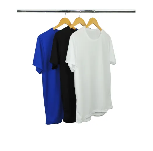 Kit 3 Camisetas Masculinas Dry Fit Proteção UV 30+ 4