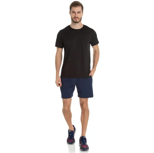 Kit 3 Camisetas Masculinas Dry Fit Preta Proteção UV 30+