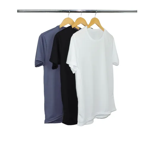 Kit 3 Camisetas Masculinas Dry Fit Proteção UV 30+ 2