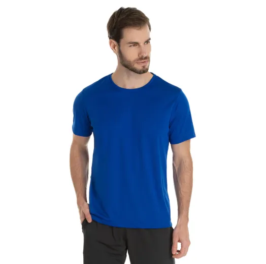 KIT 5 Camisetas Dry Fit Azul Royal Proteção UV 30+