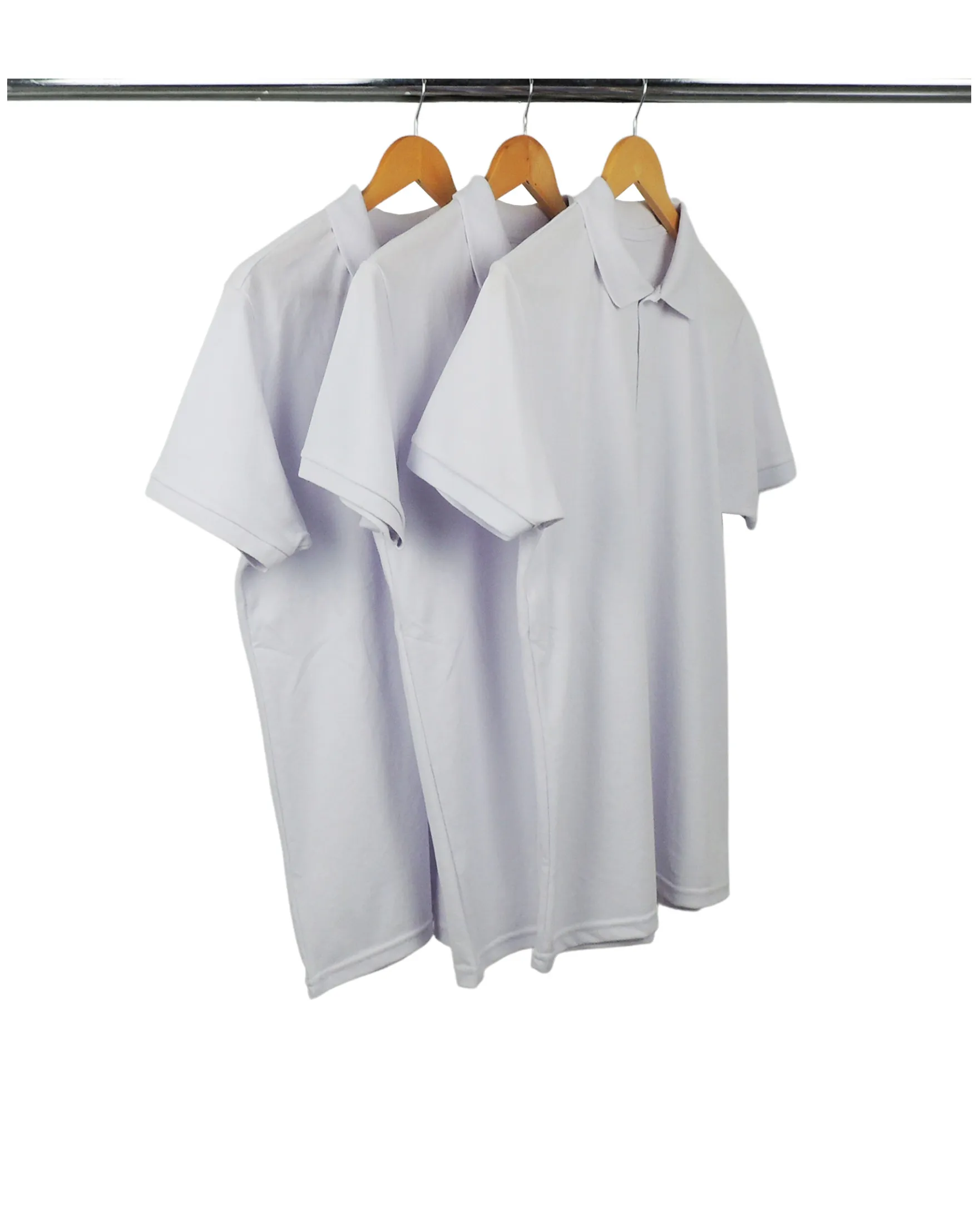 Kit 3 Camisas Polo Piquet Masculinas 8