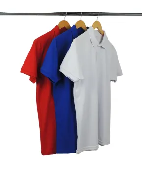 Kit 3 Camisas Polo Piquet Masculinas 10