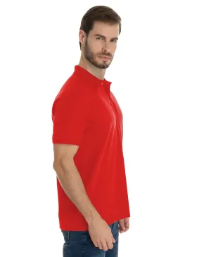 Camisa Polo Piquet Masculina Vermelha