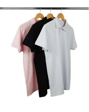 Kit 3 Camisas Polo Piquet Masculinas 6