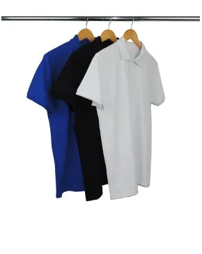 Kit 3 Camisas Polo Piquet Masculinas 7