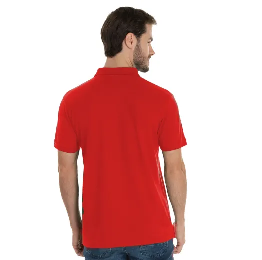 Camisa Polo Piquet Masculina Vermelha