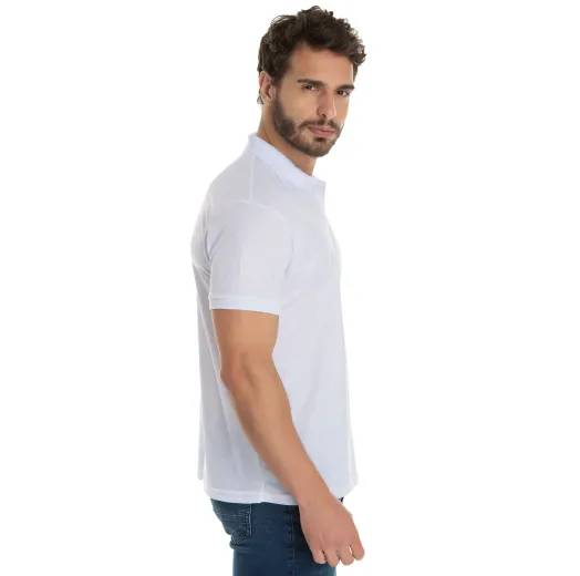 Kit 3 Camisas Polo Piquet Masculinas 8