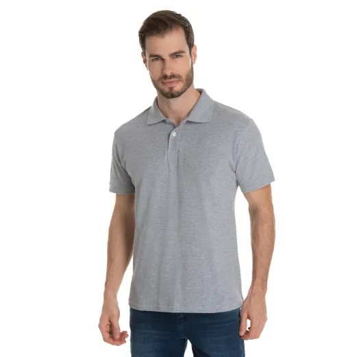 Kit 5 Camisas Polo Piquet Masculinas 12