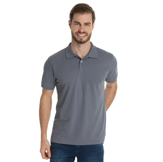 Kit 3 Camisas Polo Piquet Masculinas 5