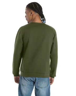 Blusão de Moletom Verde Militar